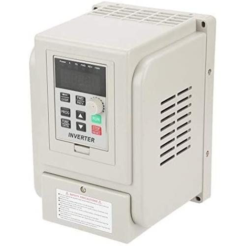 VFD Single to 3 Phase, 4kW 220V AC Single-phase Variable Frequency Drive Inverter, VFD Speed Controller Inverter for 3-phase Motor