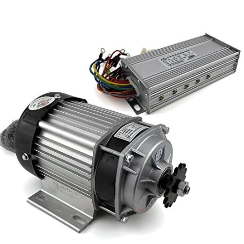 60V 750W Brushless Gear Motor Tricycle Engine with Fan Cooling Chain Drive Motor with Controller