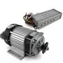 60V 750W Brushless Gear Motor Tricycle Engine with Fan Cooling Chain Drive Motor with Controller