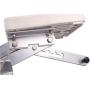 Hoffen Aluminium Outboard Motor Bracket for Boat Outboard Motor Engine Surpport Mount Heavy Duty White Mounting Plate Marine Auxiliary 7.5-20hp
