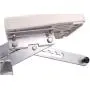 Hoffen Aluminium Outboard Motor Bracket for Boat Outboard Motor Engine Surpport Mount Heavy Duty White Mounting Plate Marine Auxiliary 7.5-20hp