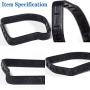 VS50639R1 Engine Valve Cover Gasket Compatible with 2005-2019 Ford Escape Focus Fusion Ranger Transit 2004-2013 Mazda 3 5 6 B2300 CX-7 MX-5 Tribute 2005-2011 Mercury Mariner Milan L4 2.0L 2.3L 2.5L