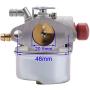 Venseri 640004 OHH55 OHH60 Carburetor with Primer Bulb Air Filter Tune Up Kit for Tecumseh OHH45 OHH50 OHH55 OHH60 OHH65 Engine Lawn Mower 640014 640025 640117B