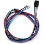 Tuimiyisou Printer Stepper Motor Nema 17 3D Printer Two Phase 4 Wire Stepper Motor for 1.8Deg 17HD34008-22B Printer Accessory 4 Wire Stepper Motor for Printer