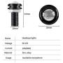 Yifengshun Super Bright 4 in 1 18MM Blue LED Eagle Eye Strobe Warning Light DRL Daytime Running Reversing Light With Wireless Remote Control for Car Truck Motorcycle DC12V