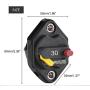 Heart Horse 30 Amp Circuit Breaker Fuse Inverter with Manual Reset Waterproof Inline Fuse Button Switch Holder for Truck RV Marine Trailer Trolling Motors Auto Boat ATV 12V-48V DC