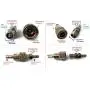Boat Outboard Motor Fuel Line Connector Engine 345-70250-0 M 345-70250-1 for Tohatsu Nissan Mercury Mercruiser Quicksilver Outboard Sierra 18-8088 2/4 stroke Boat Engine