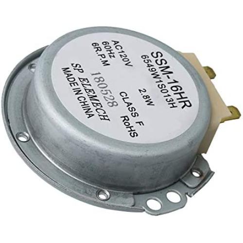Silver Metal Microwave Turntable Motor Replacement for 6549W1S013K