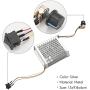 Ticarus 10-55V 100A 3000W Motor Speed Controller Reversible PWM Control Forward and Reverse Controller