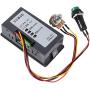 2pcs 6V 12V 24V Digital Display LED DC Motor Speed Controller,8A DC Motor Speed Controller PWM Stepless Speed Control Switch Driver with Duty Cycle LED Digital Display & Knob CCM5D