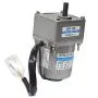 Bemonoc 25Watts AC 110V 50/60HZ High Torque 54 RPM Adjustable Variable Gear Reducer Motor 10mm Dia Shaft & AC Speed Controller Kits CW CCW for Industry
