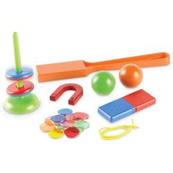Learning Resources STEM Explorers: Magnet Movers 39 Pcs Age 5+ & Plastic Early Math Mathlink Cube Activity Set Age 4+