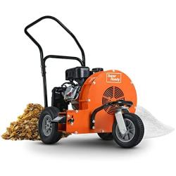 SuperHandy Leaf-Snow Blower Wheeled Walk Behind 7HP 212cc 4 Stroke OHV Motor & Wagon Utility Cart Hand Truck Manual [Bundle Deal]