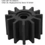 BODAO 987176/3854072 Boat Engine Water Pump Impeller for Johnson/Evinrude Cobra 3.2/5.8/7.4/8.2L Outboard Motor