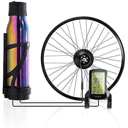 GOFEI New Electric Bike Conversion Kit with Battery, 36V / 350W E-Bike Rear Wheel Hub E-Bike Motor Kit Kettle Shape Design, for Road and Mountain Bikes