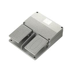 Fielect Foot Pedal Switch Aluminum Momentary Control Nonslip Foot Pedal Switch Self Reset Foot Pedal Controller NO NC 250V 10A YDT1-15 1Pcs