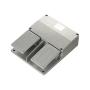 Fielect Foot Pedal Switch Aluminum Momentary Control Nonslip Foot Pedal Switch Self Reset Foot Pedal Controller NO NC 250V 10A YDT1-15 1Pcs