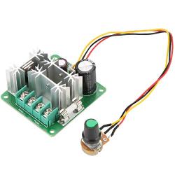 DC Motor Controller, Speed Regulator Module, 6V-90V 15A DC Motor Speed Control PWN Controller for PCL 0.01-1000W