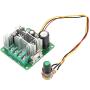 DC Motor Controller, Speed Regulator Module, 6V-90V 15A DC Motor Speed Control PWN Controller for PCL 0.01-1000W