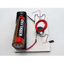 Simple Electric Motor Kit #17 (Classroom Set of 10) - DIY Science Projects & Kids Education
