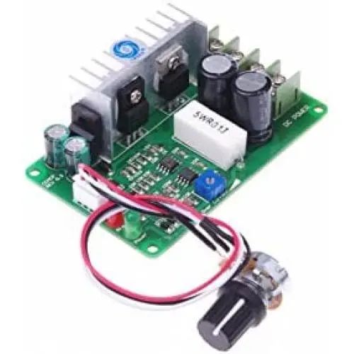 SMAKN CCMHCW PWM DC Motor Speed Controller Adjustable Current Overload Protector 12V 24V 36V 15A