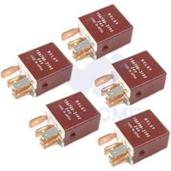 5PCS 156700-2190 Relay Assy 24V with 5 Pins - SINOCMP Excavator Relay for DENSO Relay Module Excavator Spare Parts, 3 Month Warranty (5)