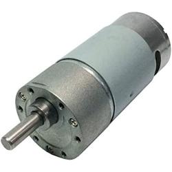 BEMONOC Small 12V DC 100 Rpm Spur High Torque Gear Box Electric Motor for DIY Robot Part