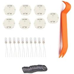 Dr.Roc GM Instrument Cluster Gauge Stepper Motor Repair Kit X27 168 (7 Motors,10 Backlight Bulbs,1 Remove Tool,Flux Rosin Core Solder)