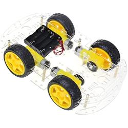 4WD Robot sarmt car DIY kit with Speed Encoder