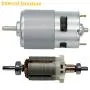 Puly DC 775 Motor 24V 20000RPM 775 Motor Ball Bearing Large Torque High Power Low Noise DC Motor for Electrical Tools 2-Pack(with Bracket) Puly DC 775 Motor 24V 20000RPM 775 Motor Ball Bearing Large Torque High Power Low Noise DC Motor for Electrical Tools 2-Pack(with Bracket)