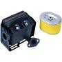 HIFROM New Muffler Exhaust Assembly with Air Filter Cleaner Replacement for Honda GX160 5.5HP GX200 6.5HP Engines/Motors/Engine Generator Water Pump
