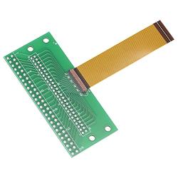 uxcell Flexible Flat Ribbon Cable with Converter Board 0.3mm 45P 60mm DIP 2.0mm 2.54mm