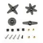 Moteur Servos DC 4.8-6V, Rotation Continue 360° pour Véhicules, Bateaux, Avions Modèles RC Moteur Servos DC 4.8-6V, Rotation Continue 360° pour Véhicules, Bateaux, Avions Modèles RC