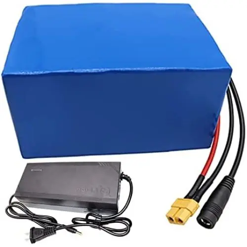 Wnicek 72V 20Ah 30AH 40AH E-Bike Battery Pack with Charger and BMS Electric Motorcycles/Electric Scooter/Mopeds/Electric Tricycles Lithium-ion Battery Fit for 2800W-1000W Motor