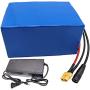 Wnicek 72V 20Ah 30AH 40AH E-Bike Battery Pack with Charger and BMS Electric Motorcycles/Electric Scooter/Mopeds/Electric Tricycles Lithium-ion Battery Fit for 2800W-1000W Motor