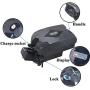 Grideto 48V 10Ah 12.8Ah 14Ah 17.5Ah Seat Tube Type Frogs Ebike Battery, Lithium ion Battery Electric Bike with Charger, for 500W Motor Battery Pack