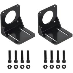 Nema 23 Stepper Motor Steel Mounting Bracket with M4 Screws (2 PCS)