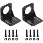 Nema 23 Stepper Motor Steel Mounting Bracket with M4 Screws (2 PCS)