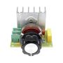 Régulateur de tension électronique pour moteur, variateur de vitesse à thyristor SCR importé 3800W, contrôleur de vitesse en silicone 220V AC. Régulateur de tension électronique pour moteur, variateur de vitesse à thyristor SCR importé 3800W, contrôleur de vitesse en silicone 220V AC.