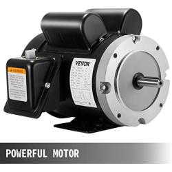 Mophorn Electric AC Motor, 2HP Air Compressor Motor 1725rpm Single Phase 56C Frame Electric Motor for Air Compressor, 115V/230V
