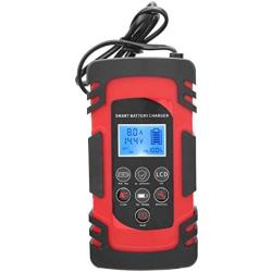 DC‑80 Smart Battery Charger , Renewable Energy Energy Controllers Overcharge Protection Maintainer for Car Motorcycle AC110‑220V[us plug]