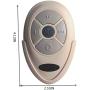 BAYICON 35T Ceiling Fan Remote Control Replacement for Harbor Breeze Allen Roth Kichler Hampton Bay FAN-35T FAN53T Fan-HD5 L3HFAN35T FAN35T1 2AAZPFAN35TI, FAN-11，3-Speed, Light Dimmer, Learn Key