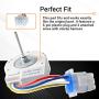 Ultra Durable 241509402 Evaporator Fan Motor Replacement Part by Blue Stars - Exact Fit for Frigidaire Electrolux Kenmore Frigidaire Refrigerators - Replaces 241509401 AP3958808 PS1526073