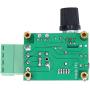 Omabeta Adjustable Power Supply Module, Voltage Regulating 2 to 4 Wire Interface Fan Speed Control Board DCDC with LED Indicator for DC Brushed Motor
