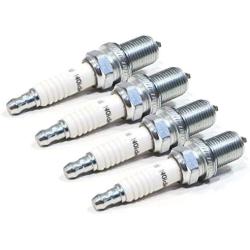 (Pack of 4) Champion Spark Plugs for NGK BCPR6ES, CS6 S100, CS6S100, ZFR5F Motor