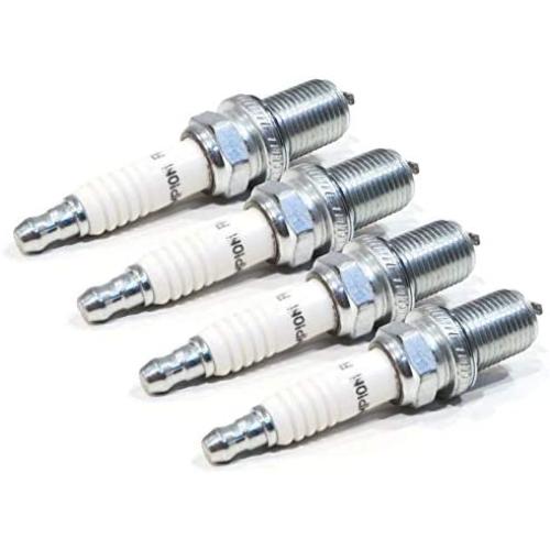 (Pack of 4) Champion Spark Plugs for NGK BCPR6ES, CS6 S100, CS6S100, ZFR5F Motor