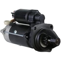 Rareelectrical NEW 12V 10 TOOTH 4.0KW CW STARTER MOTOR COMPATIBLE WITH MASSEY COMPATIBLE WITH CATERPILLAR TRACTOR 2253148