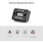 NKTECH NK-V1 Vibration Hour Meter Inductive Digital Self Powered Wireless Job Timer IP68 99999HRS for Gas Generator Lawn Mower Motor Jetski Marine ATV outboards Chainsaw (Black)
