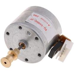Sara-u EG530SD-3F DC5-12V 3-Speed 33/45/78 RPM Metal Turntables Motor for Record Player