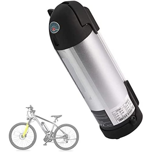 Jieoto Ebike Battery 36V 8AH/10AH/13AH/15AH/18AH Kettle Battery Kettle Electric Lithium Battery with 42V 2A Charger for 700W 500W 350W 250W 200W Motor
